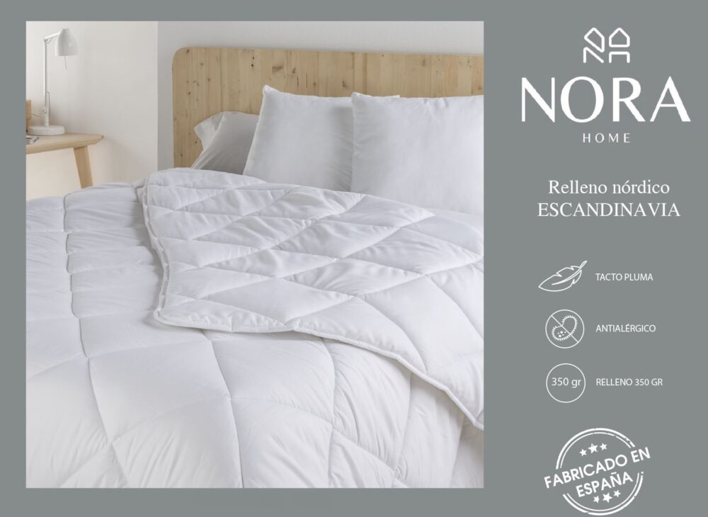 Relleno Nórdico Naturals Blanco Cama de 150 (240 x 220 cm)